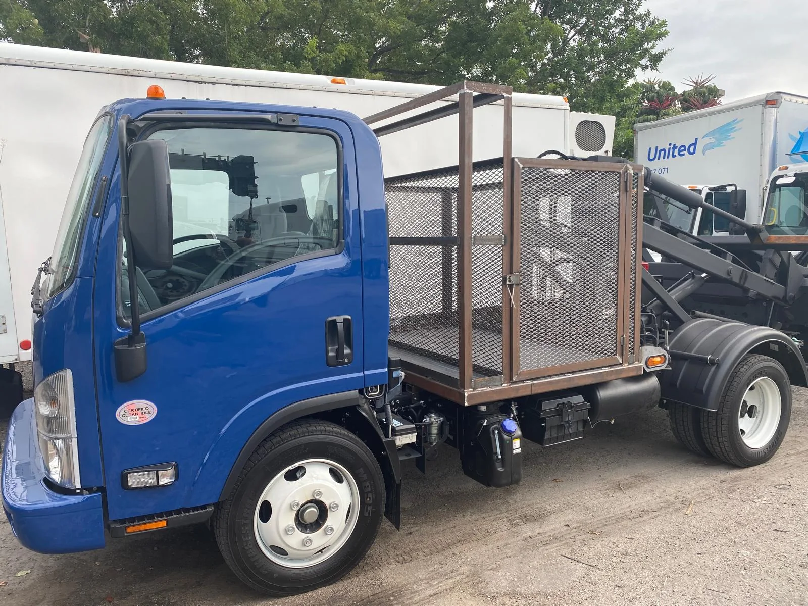 Work truck body and paint repair